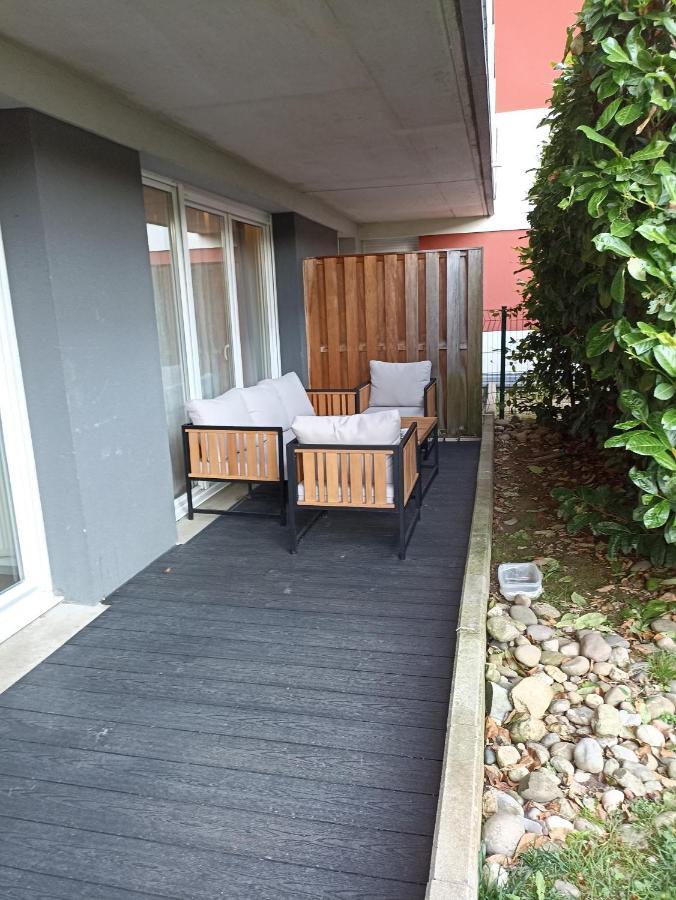 Tres Bel Appartement Rez De Jardin Appart De 53M2. Pfastatt Ngoại thất bức ảnh